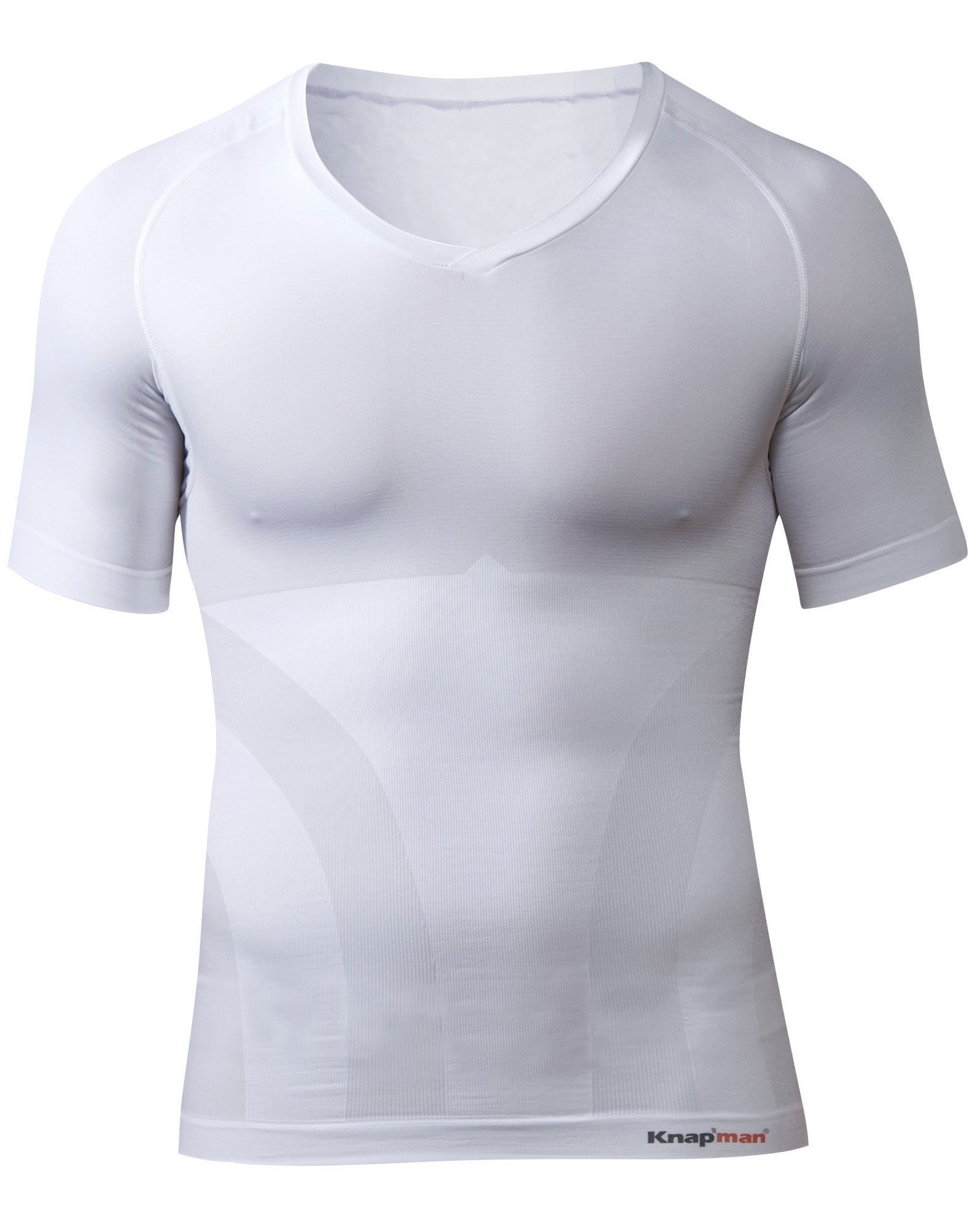 Harmonisch Nationale volkstelling Vermoorden Knap'man | Online Shop | Knap'man Zoned Cotton Comfort V-hals shirt wit