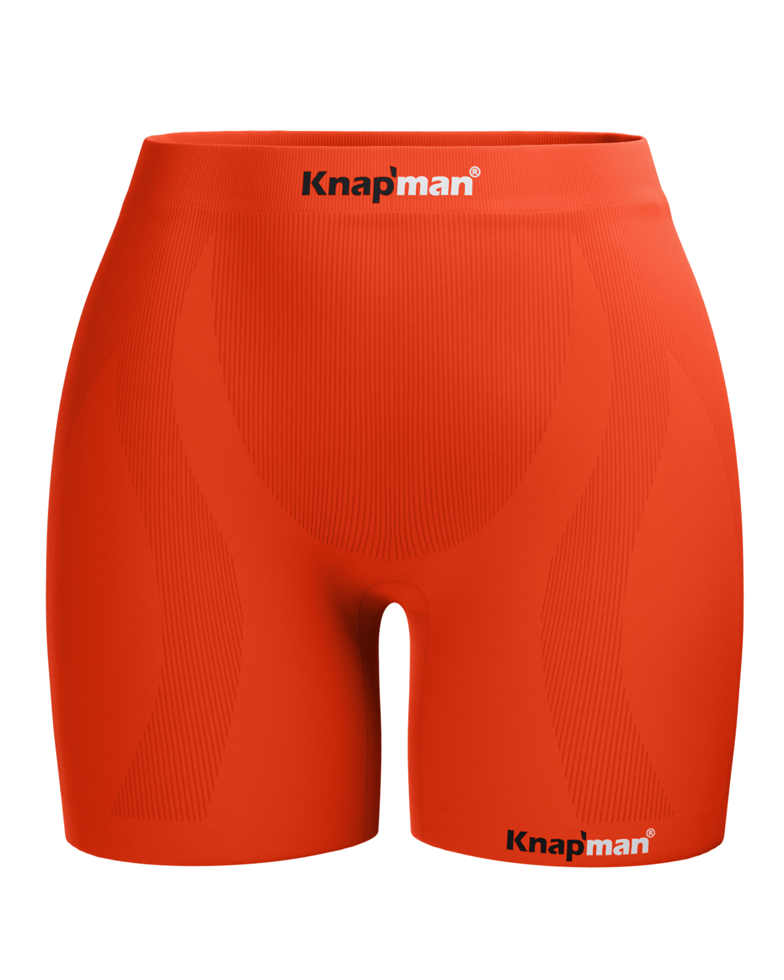 Knapman MIDI Zoned Compression Shorts Dames 45% Oranje